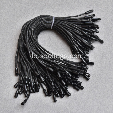 Schwarze Farbe Hangtag String Bullet String Lock